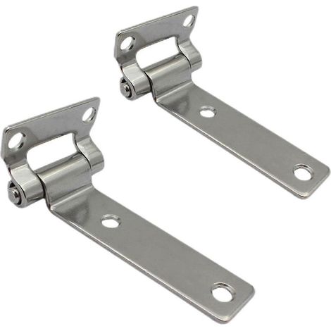 25-26 Charnières de porte en forme de T en acier inoxydable 304 (lot de 2) pour fourgonnettes et caravanes