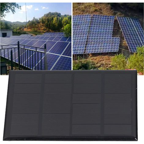 Panneau solaire en résine époxy 6V 320mA (1/5)