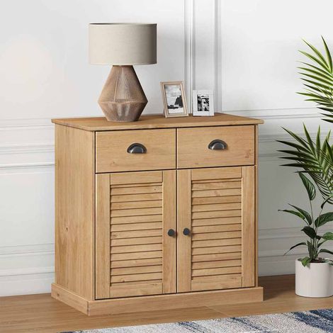Aparador con cajones VIGO madera maciza pino 78x40x75 cm (1/4)