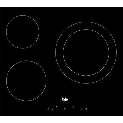 Beko HIC63402T piano cottura in vetroceramica nero 60 cm (1/3)