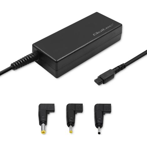 Alimentatore Qoltec specializzato per Asus 65W  SmartPlug  3 spine  + cavo di alimentazione (1/5)