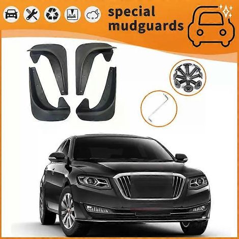 Pour les modèles 17-24 de Hongqi E-HS3H5HS5H7H9 Garde-boue, ailes, bavettes, élargisseurs d'ailes, protections anti-éclaboussures, accessoire de voiture (1/5)