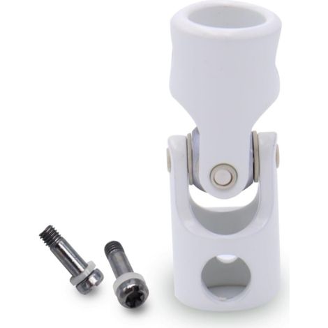 Cyclingcolors – Enrouleur manuel pour volet roulant Ø12mm – Acier zingué passivé – Joint cardan pour liaison store – Livré avec vis M5 x 16,7mm