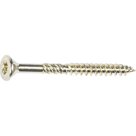 Schmid Schrauben Holzbauschrauben 4.0 x 45 mm TX 20 Senkkopf - 300 Stück Spanplattenschrauben & Holzbauschrauben