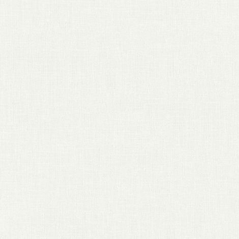 Fabric look wallpaper wall Profhome 369253 non-woven wallpaper slightly textured with a fabric look matt white 5.33 m2 (57 ft2) (1/5)