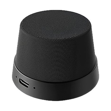 Portable Bluetooth speaker, mini magnetic Bluetooth speaker, magnetic outdoor phone holder (elegant black) (1/5)