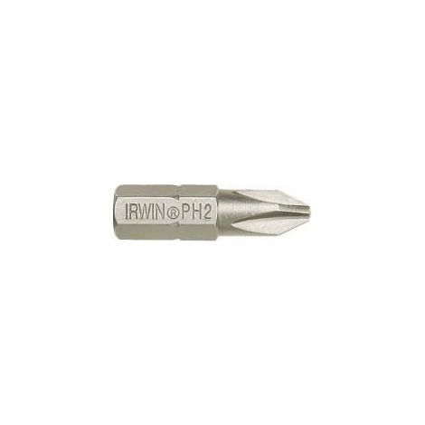 Embout IRWIN PH2 x 25 mm / 2 pièces.