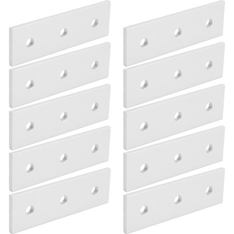 Aluminum profile flat connecting plate vertical connecting plate (sold in sets of ten) 3030-3 holes (1/5)