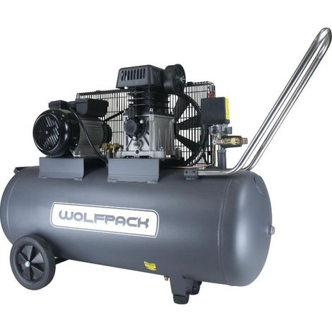 compresor 100 litros / 8 bares / 2,2 kw - 3,0 hp lubricado por aceite (1/5)