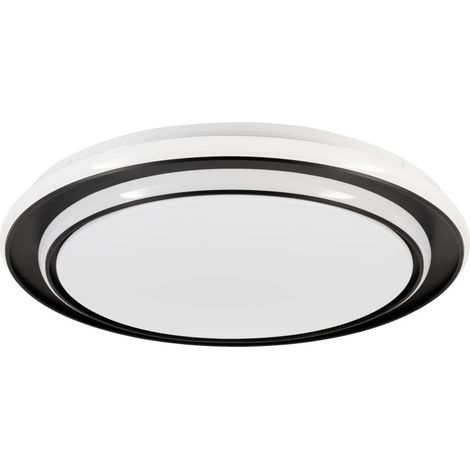Plafonnier Moschetta noir Ø 49cm - 902047