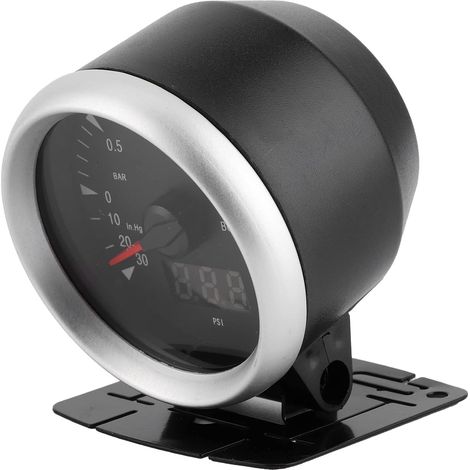 Jauge de Pression 60mm -30 à 2,5 12V LED Voiture (1/5)