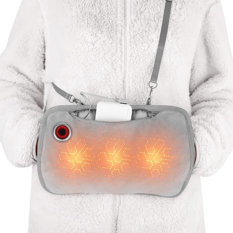Lunch box chauffante intelligente 1,5 L avec batterie, écran LCD, acier inoxydable et sac isotherme (1/5)
