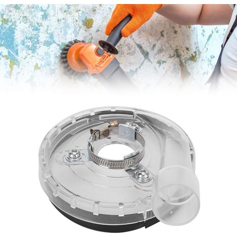 Staubschutzhaube für 10 cm (4 Zoll) Fächerscheiben-Winkelschleifer, Überhitzungsschutzhaube für Winkelschleifer. (1/5)