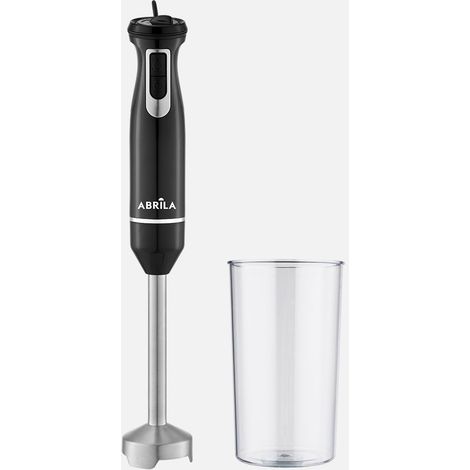Frullatore Manuale Voiga 800W DC Nero Lame in Acciaio Inossidabile Smontabili Ergonomico