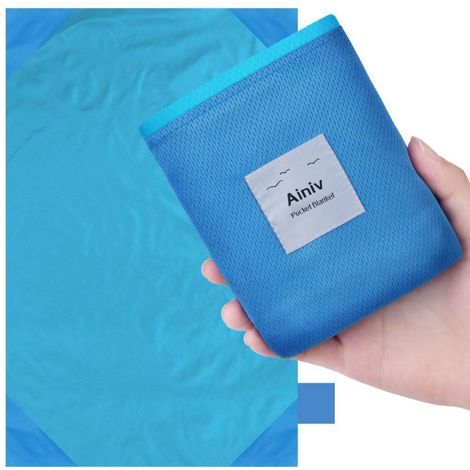 Picknickdecke Stranddecke wasserdicht sanddicht ultraleicht 140x180cm (1/5)