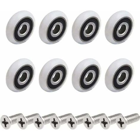 shower door rollers (25mm M5 screw) (1/5)