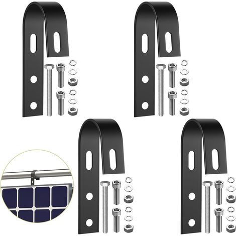 4PCS Crochets de Fixation pour Panneaux Solaires (1/5)