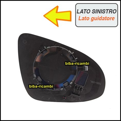 Piastra vetro specchio citroen c1 ii lato sx-guidatore artB-013