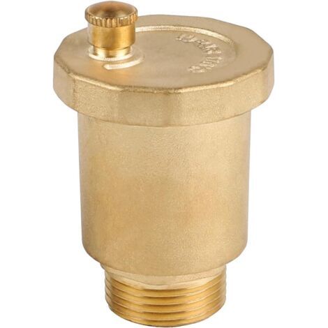 LALAGO Purgeur et automatique DN20 G3/4" en laiton, auto-étanche, Max 110°C, 10 Bars, Vanne de purge (1/5)