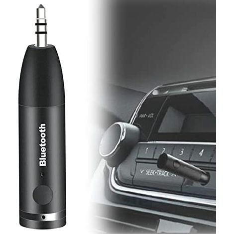 Aux-Adapter Bluetooth V5.0, 3,5-mm-Klinkenempfänger, Freisprecheinrichtung, Musik-Audio-Streaming, Heimstereoanlagen, Lautsprecher, Kopfhörer (1/5)