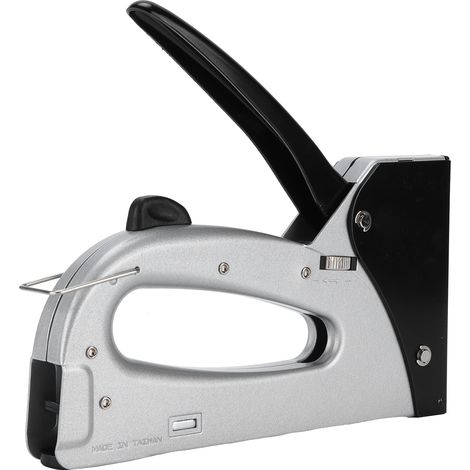 Agrapheuse robuste polyvalente avec fonction dégagement, pistolet à clous pratique pour décoration intérieure et bricolage, usage intensif, retrait facile, outil multifonctionnel. (1/5)