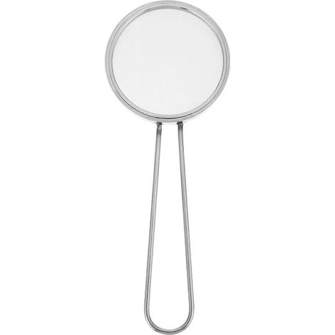 Tamis de laboratoire en acier inoxydable 200 mesh, filtre cellulaire, tamis de laboratoire, maille 200-15X5.7CM-Silver