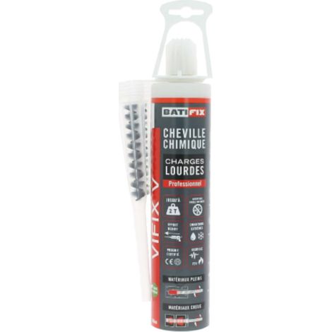 Sello químico para cargas pesadas BATIFIX - Tono piedra - 300ml