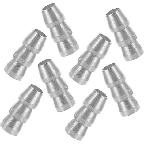 8pièces De Sécurité Rondes Pour Manche De Hache Acier à Haute Résistance Pour Fixer Et Renforcer Outils (1/5)