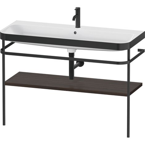 Duravit Happy D.2 Plus c-bonded Set avec console métallique,