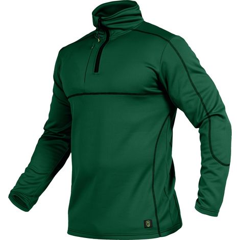 Triuso Leibwächter Langarmshirt Flex-Line FLEXF Gr. XS grün/schwarz