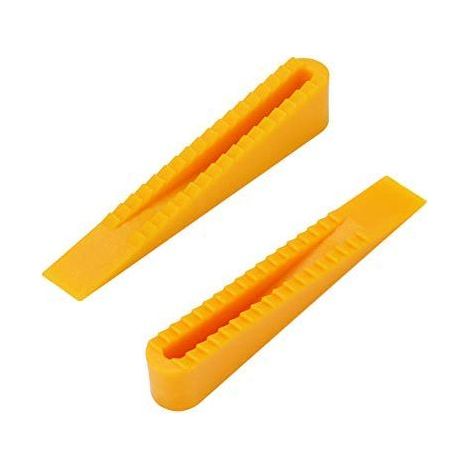 Akozon Carrelage Nivellement Coin 100pcs Système De Nivellement Carrelage Carrelage Niveleur Entretoises (1/5)