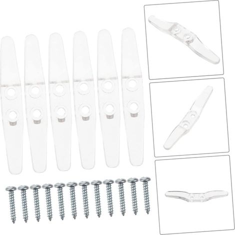 6 roller shutter positioning hooks, 12 screws, pull cord, pull bead, positioning hook fixing bracket (1/5)