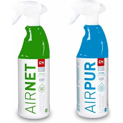 Pack Limpieza y Desinfección Aire Acondicionado – Airnet + Airpur 750 ml Espuma + Viricida Profesional