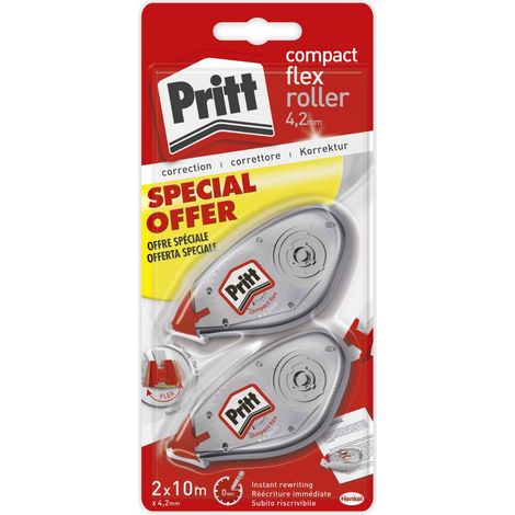Pritt 2115719 film/bande correcteur 10 m Multicolore 2 pièce(s)