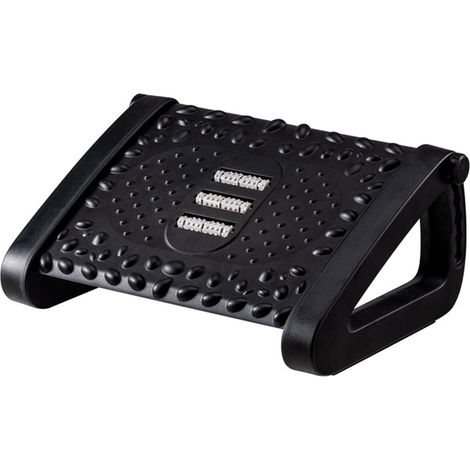 Repose-pieds sous le bureau, rouleau de massage ergonomique polyvalent à hauteur réglable, tabouret d'allaitement à bascule en plastique robuste pour chaise de bureau et toilettes (1/5)