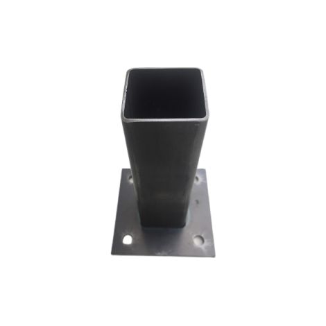 Platine acier à pied emboitable 45x45x2 (1/2)