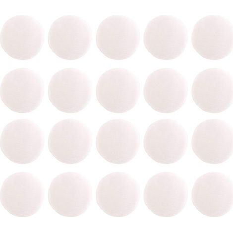 Lot de 20 tampons de polissage automobile de 125 mm, polisseuse en fibre de 5 pouces pour l'entretien de la peinture de la carrosserie. (1/5)