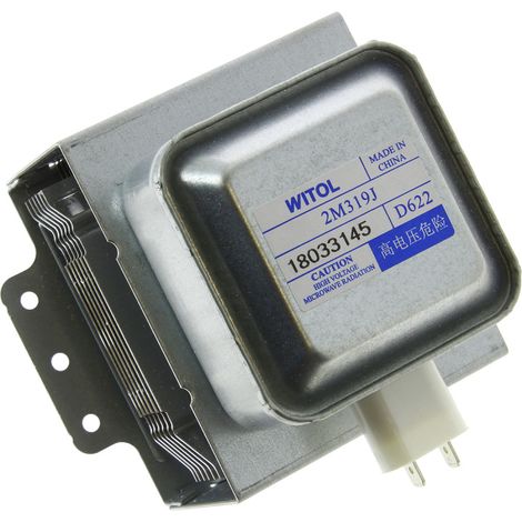 MAGNETRON WITOL 2M319J 9006194 pour Micro-ondes ESSENTIEL B MICRO ONDES COMBINE ESSENTIELB EX252B SNOW, MICRO ONDES GRILL ENCASTRABLE ESSENTIELB EMEG253N GRILL, MICRO ONDES GRILL ESSENTIELB EG 341S