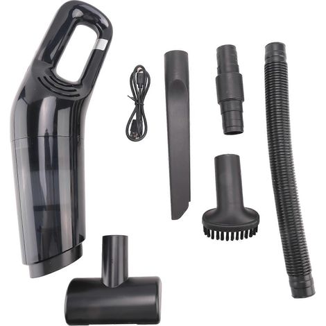Kabelloser, tragbarer, wiederaufladbarer Handstaubsauger, kleiner, leistungsstarker 120-W-Autostaubsauger (1/5)