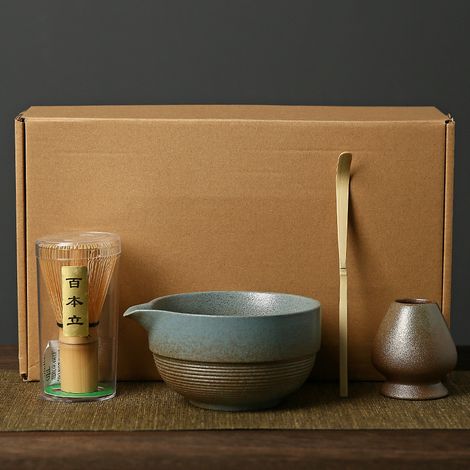 Set matcha 4 pièces cérémonie japonaise