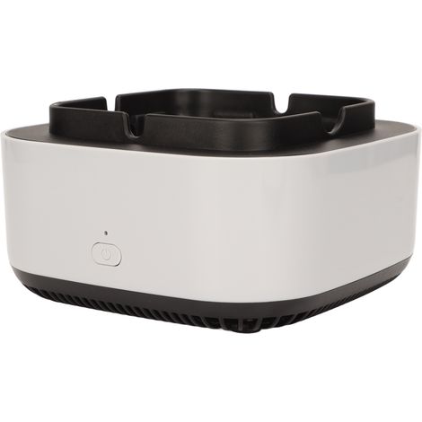 Purificateur d'air sans fumée avec cendrier intégré, chargement USB, ions négatifs et aromathérapie, idéal pour la voiture, le bureau et la chambre. (1/5)