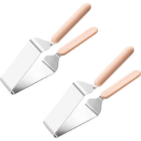 Tortenschneider aus Edelstahl für Hochzeiten, Partys und Backen (2-teilig) 2-in-1 Tortenschneider und -heber – 12–5 cm lange Klinge aus Ed
