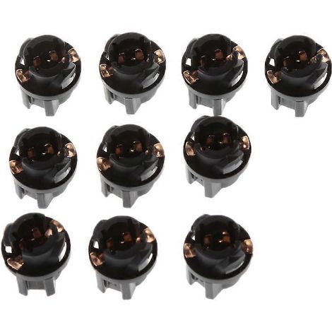 Lot de 10 ampoules T5 à culot à baïonnette pour tableau de bord, bloc d'instruments et éclairage automobile. (1/5)