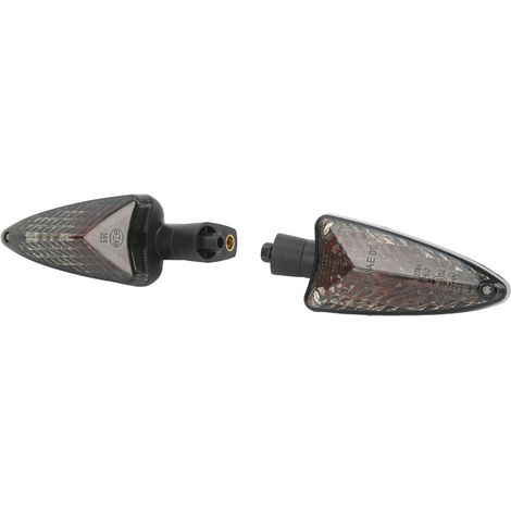 2 clignotants moto 12V LED ambre jaune pour K02 G310GS K03 G310R K50 R1200GS R1250GS, feux indicateurs universels (1/5)