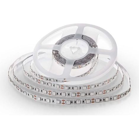 V-TAC Strip LED SMD5050 11W/m 5m 60 LED/m 12V luce fredda 6500K IP20 10 mm – SKU 212126