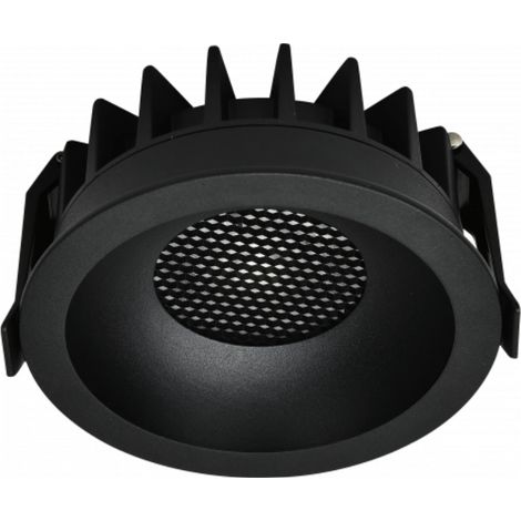 Spot LED Encastrable COB 20W Rond ø135mm CCT Noir - 3000K/4000K/6000K - SILAMP