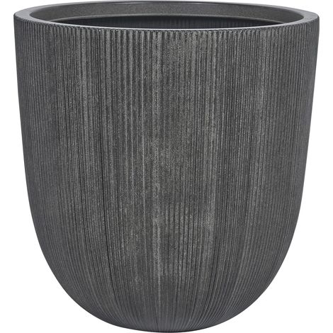 Blumenkübel CHIOS 44 cm Schwarz (1/5)