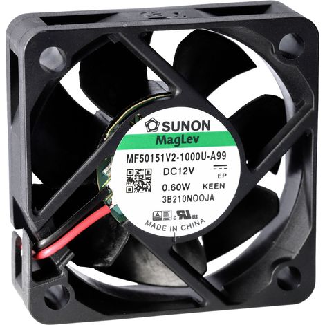 Sunon MF50152VX-1000U-A99 Axiallüfter 24 V/DC 31.59 m³/h (L x B x H) 15 x 50 x 50 mm