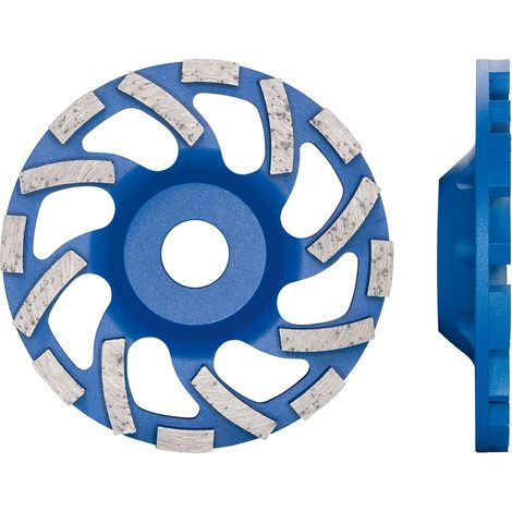 ELMAG DiaProfi-Schleiftopf PREMIUM-INDUSTRIEBODEN Ø125mm Bohrung: 22,2mm (Abschleifen und Nivellieren von Industrieböden) (1/2)