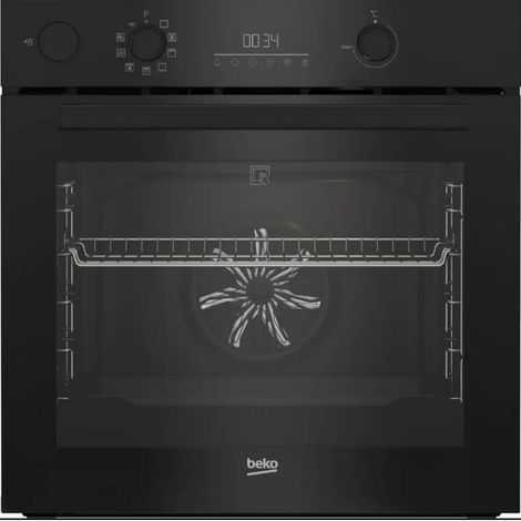 Forno multifunzione da incasso 72L 60cm con pulizia pirolitica, nero - BBIS17301BMP - Beko